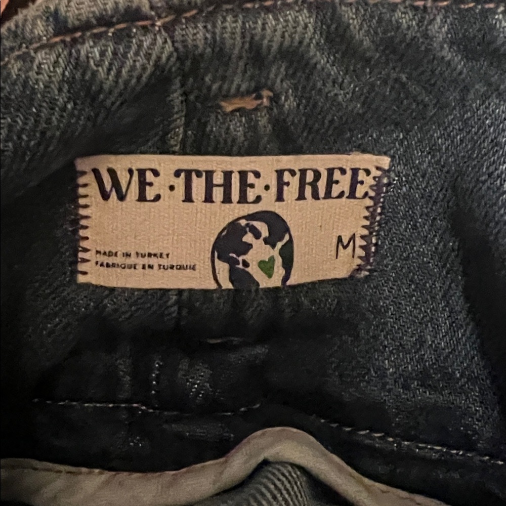 Free People Super Sweeper Wide Leg Jeans Size Medium - Picture 9 of 9